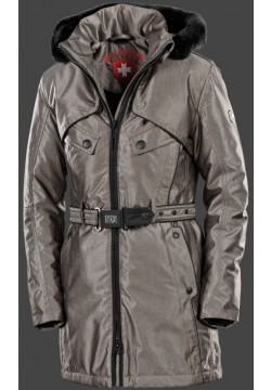 Jacken-Coat Lichtermeer BroSiAirTec Brownsilver Jacke Damen Winter