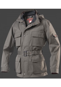 Jacken-Coat London UniformAirTec Armygrün Jacke Herren Sommer