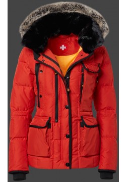 Jacken-Coat Marvellous Lady AmTerAirTec Terracotta Jacke Damen Winter