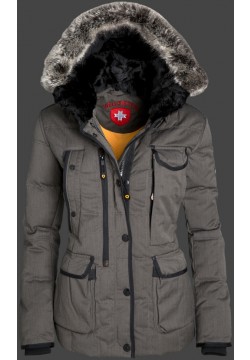 Jacken-Coat Marvellous Lady BosAirTec Saltpepper Jacke Damen Winter