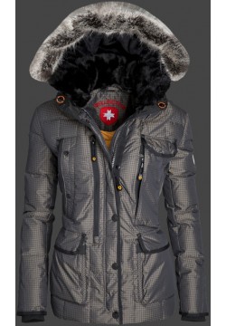 Jacken-Coat Marvellous Lady PepGoNavAirTec PepitaBlackGold Jacke Damen Winter