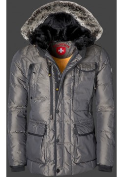 Jacken-Coat Marvellous PepGoNavAirTec PepitaBlackGold Jacke Herren Winter