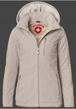 Jacken-Coat Marysol MicroFleece Sand Jacke Damen Winter