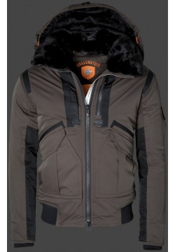 Jacken-Coat Maverick ElaDuAirTec Ebony/Black Jacke Herren Winter