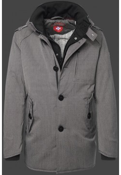Jacken-Coat Mercury BosAirTec Saltpepper Jacke Herren Winter