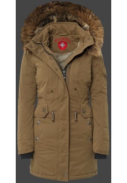 Jacken-Coat Meteorite Lady MeTecAirTec Camel Jacke Damen Winter
