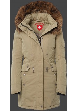 Jacken-Coat Meteorite Lady MeTesAirTec Sand Jacke Damen Winter