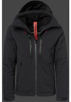 Jacken-Coat Milaneo HaHeMeAirTec Schwarz Jacke Herren Sommer