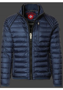 Jacken-Coat Molecule Men SaroLiTec Royalblau Jacke Herren Winter