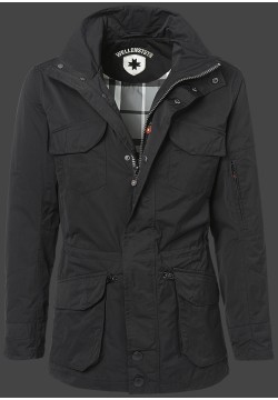 Jacken-Coat Mondrian MeMaHiTex Schwarz Jacke Herren Sommer