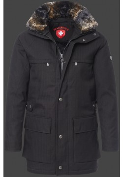 Jacken-Coat Monte Carlo WoCasAirTec Schwarz Jacke Herren Winter