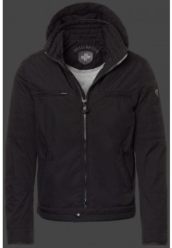Jacken-Coat Motorunion Men PolyHiTec Schwarz Jacke Herren Sommer