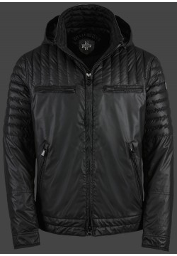 Jacken-Coat Motorunion Men Winter CarboHiTec Schwarz Jacke Herren Winter