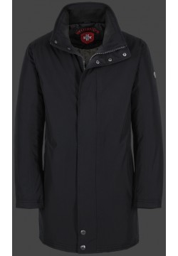 Jacken-Coat Newton Men Short PolyHiTec Schwarz Jacke Herren Sommer