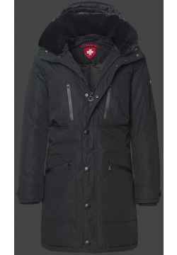Jacken-Coat Palladium MiPeJaqAirTec Schwarz Jacke Herren Winter