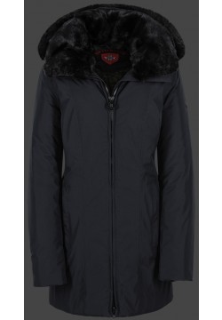 Jacken-Coat Paris PolyHiTec Darknavy Jacke Damen Winter