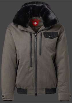 Jacken-Coat Patrol BosAirTec Saltpepper Jacke Herren Winter