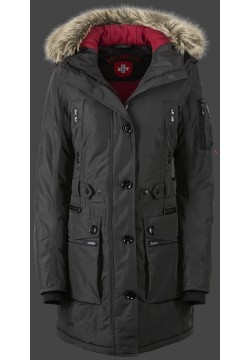 Jacken-Coat Quasar Lady HaHeMeAirTec Graphit Jacke Damen Winter