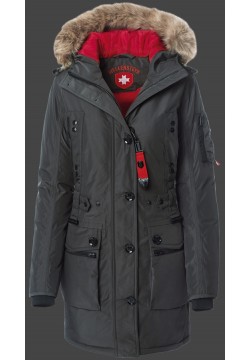 Jacken-Coat Questar Lady HaHeMeAirTec Graphit Jacke Damen Winter