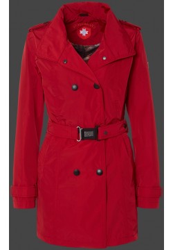 Jacken-Coat Raja TiSaAirTec Darkred Jacke Damen Sommer