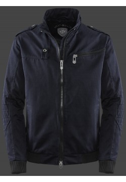 Jacken-Coat Rebel Jacket MeTeiAirTec Patriote Blue Jacke Herren Sommer