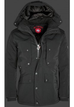 Jacken-Coat Rebellion ShadowAirTec Schwarz Jacke Herren Winter