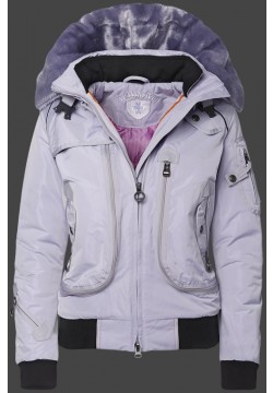 Jacken-Coat Rescue Jacket Lady Winter BlueMetalAirTec Lavender Jacke Damen Winter