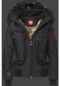 Jacken-Coat Rescue Jacket Lady Winter RainbowAirTec Coffee Jacke Damen Winter