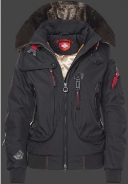 Jacken-Coat Rescue Jacket Lady Winter RainbowAirTec Schwarz Jacke Damen Winter