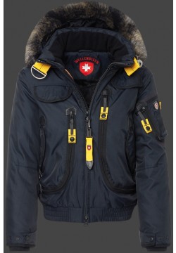 Jacken-Coat Rescue Jacket RainbowAirTec Midnightblue Jacke Herren Winter