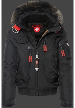 Jacken-Coat Rescue Jacket RainbowAirTec Schwarz Jacke Herren Winter