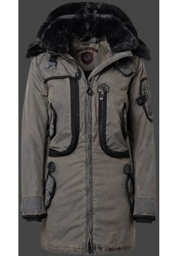 Jacken-Coat Rescue Parka Lady Winter CobexRibAirTec Anthrazit Jacke Damen Winter