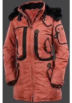 Jacken-Coat Rescue Parka Lady Winter CottoAirTec Darkred Jacke Damen Winter