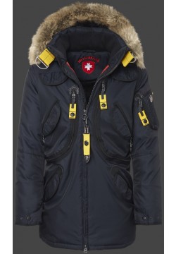 Jacken-Coat Rescue Parka RainbowAirTec Midnightblue Jacke Herren Winter