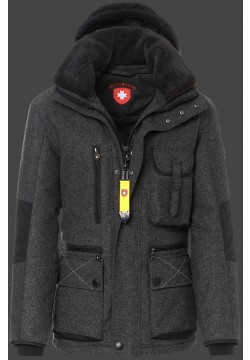 Jacken-Coat Resfire WoMeAirTec Anthrazit Jacke Herren Winter
