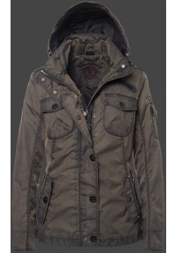 Jacken-Coat Retro Lady SprayTec Anthrazit Jacke Damen Sommer