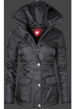 Jacken-Coat Revolution Winter StarAirLite Schwarz Jacke Damen Winter