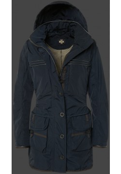 Jacken-Coat Rimini TiSaAirTec Dunkelblau Jacke Damen Sommer