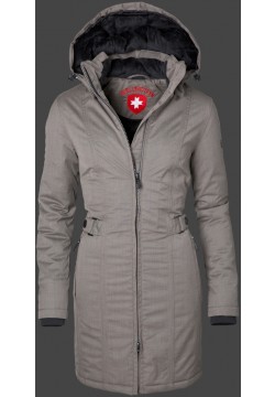 Jacken-Coat Riviera Parka SeBasLiAirTec Saltpepper Jacke Damen Winter