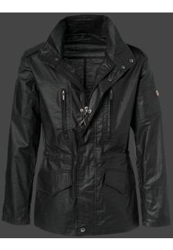 Jacken-Coat Safari PaperCottonAirTec Schwarz Jacke Herren Sommer