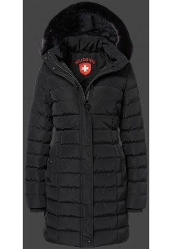 Jacken-Coat Santorin Long TiSaAirTec Schwarz Jacke Damen Winter