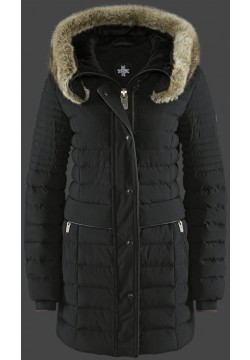 Jacken-Coat Scandinavia MoSoDuHiTec Schwarz Jacke Damen Winter