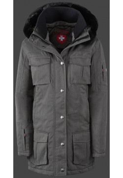 Jacken-Coat Schneezauber BosAirTec Saltpepper Jacke Damen Winter