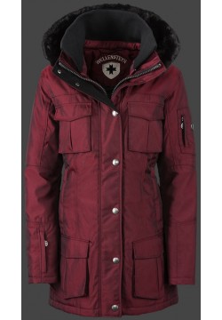 Jacken-Coat Schneezauber RainbowAirTec Darkred Jacke Damen Winter