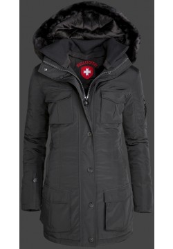 Jacken-Coat Schneezauber TiSaAirTec Schwarz Jacke Damen Winter