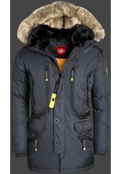 Jacken-Coat Seacliff RainbowAirTec Midnightblue Jacke Herren Winter