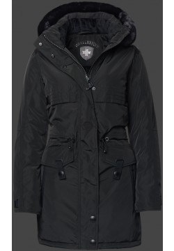 Jacken-Coat Season Winter TiSaAirTec Schwarz Jacke Damen Winter