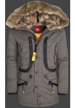 Jacken-Coat Seewolf BosAirTec Saltpepper Jacke Herren Winter