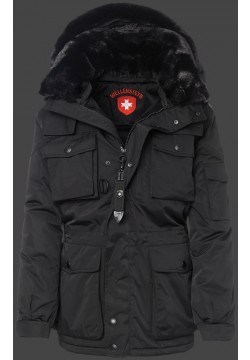 Jacken-Coat Siberia HeroeAirTec Schwarz Jacke Herren Winter