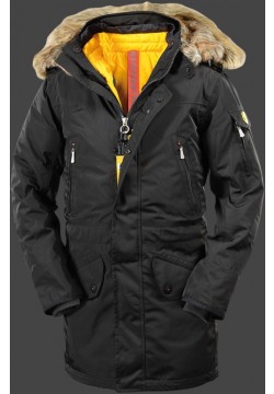 Jacken-Coat Snowdome BlackAirTec Schwarz Jacke Herren Winter